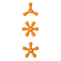 Set de construcție din bambus „Flexistix” Set de construcție din bambus „Flexistix”