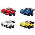 Set de construcție „Supercar de curse”, 4 modele, de la 176 pînă la 183 elem. Set de construcție „Supercar de curse”, 4 modele, de la 176 pînă la 183 elem.