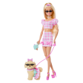 Кукла Barbie «Парные образы», блондинка с собачкой Кукла Barbie «Парные образы», блондинка с собачкой