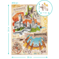 Puzzle „Școala Hogwarts și terenul de Quidditch”, seria Harry Potter, 450 elem. Puzzle „Școala Hogwarts și terenul de Quidditch”, seria Harry Potter, 450 elem.