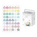 Set markere pentru schiță cu 2 capete, 48 culori Set markere pentru schiță cu 2 capete, 48 culori