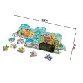 Puzzle Orașul animat, 49 elem.