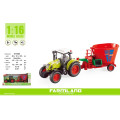 1:16 Инерционный трактор «Trailered Farm Tractor» (свет / звук) 1:16 Инерционный трактор «Trailered Farm Tractor» (свет / звук)