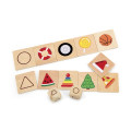 Joc logic de puzzle „Studiem formele” 35 elem. Joc logic de puzzle „Studiem formele” 35 elem.