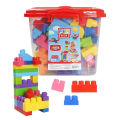 Конструктор Ведёрко с блестящими блоками «Play Blox», 107 элем. Конструктор Ведёрко с блестящими блоками «Play Blox», 107 элем.