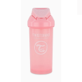 Cana cu Pai, Roz Pastel, 360 ml Cana cu Pai, Roz Pastel, 360 ml