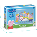 Puzzle „Înghețată de la Purcelușa Peppa”, seria Peppa Pig, 30 elem. Puzzle „Înghețată de la Purcelușa Peppa”, seria Peppa Pig, 30 elem.
