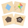 Joc logic de puzzle „Forme și obiecte” 24 elem. Joc logic de puzzle „Forme și obiecte” 24 elem.