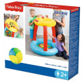 Bestway Centru de joc 89x89x84cm ANIMĂLUȚE Fisher Price cu mingiuțe (15b), 2+ Bestway Centru de joc 89x89x84cm ANIMĂLUȚE Fisher Price cu mingiuțe (15b), 2+