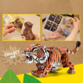 3D puzzle „Tigrul Siberian”, 87 elemente 3D puzzle „Tigrul Siberian”, 87 elemente