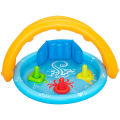 Bestway Piscină gonflabilă pentru copii cu baldachin „Scoica de mare” 115x89x76 cm, 45 L, de la 6 luni Bestway Piscină gonflabilă pentru copii cu baldachin „Scoica de mare” 115x89x76 cm, 45 L, de la 6 luni