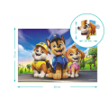 Puzzle-mini „Zâmbim împreună”, seria Patrula cățelușilor, 35 elem.