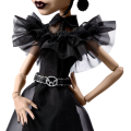 Set de joc Monster High „Păpușa Wednesday în Rochie”, cu accesorii