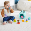Fisher-Price Jucărie de sortare a formelor, „Transportor de animale” Fisher-Price Jucărie de sortare a formelor, „Transportor de animale”