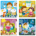 Puzzle 4 în 1 „Ziua mea”, 72 elem. Puzzle 4 în 1 „Ziua mea”, 72 elem.