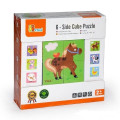 Puzzle-cuburi „Ferma”