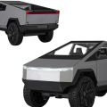 1:16 Инерционный четырехколесный «Cybertruck» (свет/звук) 1:16 Инерционный четырехколесный «Cybertruck» (свет/звук)