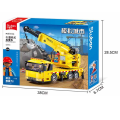 Set de construcție ”Macara pe roți”, 280 elem.