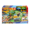 Игровой набор Hot Wheels «Разрушение Дракона» с 2 машинками Monster Trucks 1:64 Игровой набор Hot Wheels «Разрушение Дракона» с 2 машинками Monster Trucks 1:64