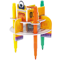 STEM Series 3D puzzle „Robot de desenat” – studiem creativitatea și designul, 13 elem. STEM Series 3D puzzle „Robot de desenat” – studiem creativitatea și designul, 13 elem.