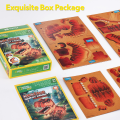 Puzzle 3D Tyrannosaurus Rex – Creează-ți propriul T-Rex impresionant, 47 piese Puzzle 3D Tyrannosaurus Rex – Creează-ți propriul T-Rex impresionant, 47 piese