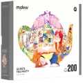 Puzzle cu detalii neobișnuite „Petrecerea cu ceai a Alisei”, 200 elem. Puzzle cu detalii neobișnuite „Petrecerea cu ceai a Alisei”, 200 elem.