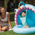 Piscină gonflabilă pentru bebeluși „Peștele Pescar”, 127 x 102 x 86 cm, 45l, 1-3 ani Piscină gonflabilă pentru bebeluși „Peștele Pescar”, 127 x 102 x 86 cm, 45l, 1-3 ani