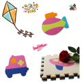 Covoraș-puzzle educativ „Mașinuțe și avione”, 9 elem. Covoraș-puzzle educativ „Mașinuțe și avione”, 9 elem.