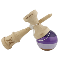 „Kendama Flippy X Original”, profesională, rulment metalic, ața 55 cm, ultra aderent, cupe mari, 7 х 6 х 18 cm, violet-liliac