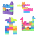 Set de construcție Găleată cu blocuri neon „Play Blox”, 56 piese Set de construcție Găleată cu blocuri neon „Play Blox”, 56 piese