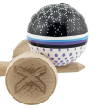 «Kendama Super Sticky X Original», металлический подшипник, веревка 62/65 см, King size 7.5 x 6 x 18 см , «Капли дождя»