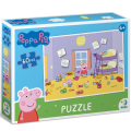 Puzzle „Curățenie distractivă”, seria Peppa Pig, 60 elem. Puzzle „Curățenie distractivă”, seria Peppa Pig, 60 elem.