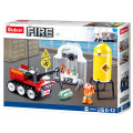 Set de construcție ”Exerciții de incendiu”, 130 elem. Set de construcție ”Exerciții de incendiu”, 130 elem.