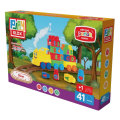 Set de construcție „Tren”, 41 piese Set de construcție „Tren”, 41 piese