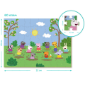 Puzzle „Jocul cu prietenii”, seria Peppa Pig, 60 elem. Puzzle „Jocul cu prietenii”, seria Peppa Pig, 60 elem.