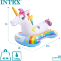 INTEX Plută-saltea gonflabilă “Unicorn” cu mânere, 163х86 cm, până la 40 kg, 3+ INTEX Plută-saltea gonflabilă “Unicorn” cu mânere, 163х86 cm, până la 40 kg, 3+
