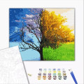 Pictură pe numere 40х50 cm (fără cutie) – Schimbarea anotimpurilor. Pictură pe numere 40х50 cm (fără cutie) – Schimbarea anotimpurilor.