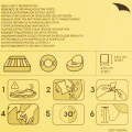 Bestway Set reparație 6,5 x 6,5 cm, plasturi autoadezivi, 10 buc