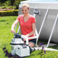 INTEX Pompă de filtrare cu nisip “Krystal Clear SX1500”, rezervor de nisip 12kg, capacitate 5700 L/h INTEX Pompă de filtrare cu nisip “Krystal Clear SX1500”, rezervor de nisip 12kg, capacitate 5700 L/h