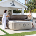 INTEX Надувной СПА джакузи “Chevron Deluxe Square Bubble” 173х71см, 795Л, 4-х местный INTEX Надувной СПА джакузи “Chevron Deluxe Square Bubble” 173х71см, 795Л, 4-х местный