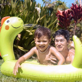 INTEX Piscină gonflabilă pentru copii cu jet de apă „Dino” 119 х 109 х 66 cm, 68 L, 2+