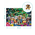 Puzzle „Pregătit de sărbători”, seria Patrula cățelușilor, 60 elem.