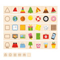 Joc logic de puzzle „Studiem formele” 35 elem. Joc logic de puzzle „Studiem formele” 35 elem.