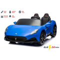 Mașinuță MASERATI MC20, Baterie 12V7AH, 2 motoare de 60W, roti EVA