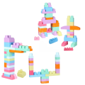 Set de construcție Găleată cu blocuri pastel „Play Blox”, 107 piese Set de construcție Găleată cu blocuri pastel „Play Blox”, 107 piese