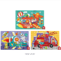 Seria de puzzle-uri „Transport”, 3 în 1, nivelul 4 Seria de puzzle-uri „Transport”, 3 în 1, nivelul 4