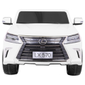 Машина LEXUS LX570, Аккумулятор 12V7AH, 2 мотора 35W, EVA колеса, кожаные сидения, звук двигателя, MP4 Машина LEXUS LX570, Аккумулятор 12V7AH, 2 мотора 35W, EVA колеса, кожаные сидения, звук двигателя, MP4