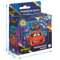 Puzzle „Batwheels: Pasărea Roșie Red”, seria Progressive, 20 el.