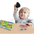 Puzzle tactil Mijloace de transport (cu sunet) Puzzle tactil Mijloace de transport (cu sunet)