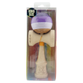 „Kendama Flippy X Original”, profesională, rulment metalic, ața 55 cm, ultra aderent, cupe mari, 7 х 6 х 18 cm, violet-liliac
